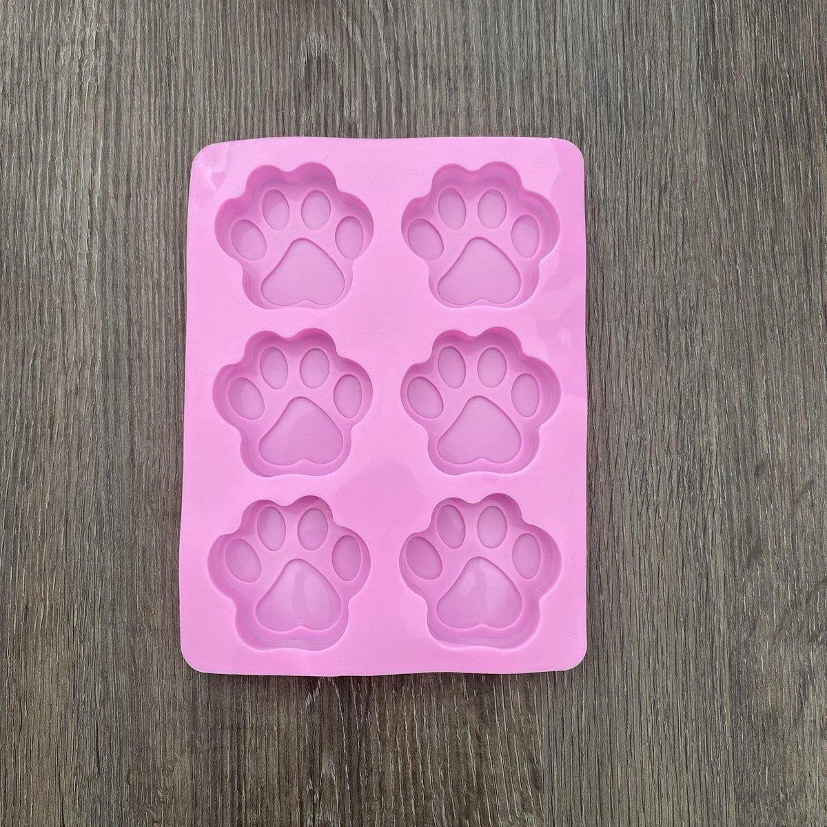 BukkitBow – Hondenpoot Bakvorm – Honden pootje – Chocolade/ijsmal - Hondenmall