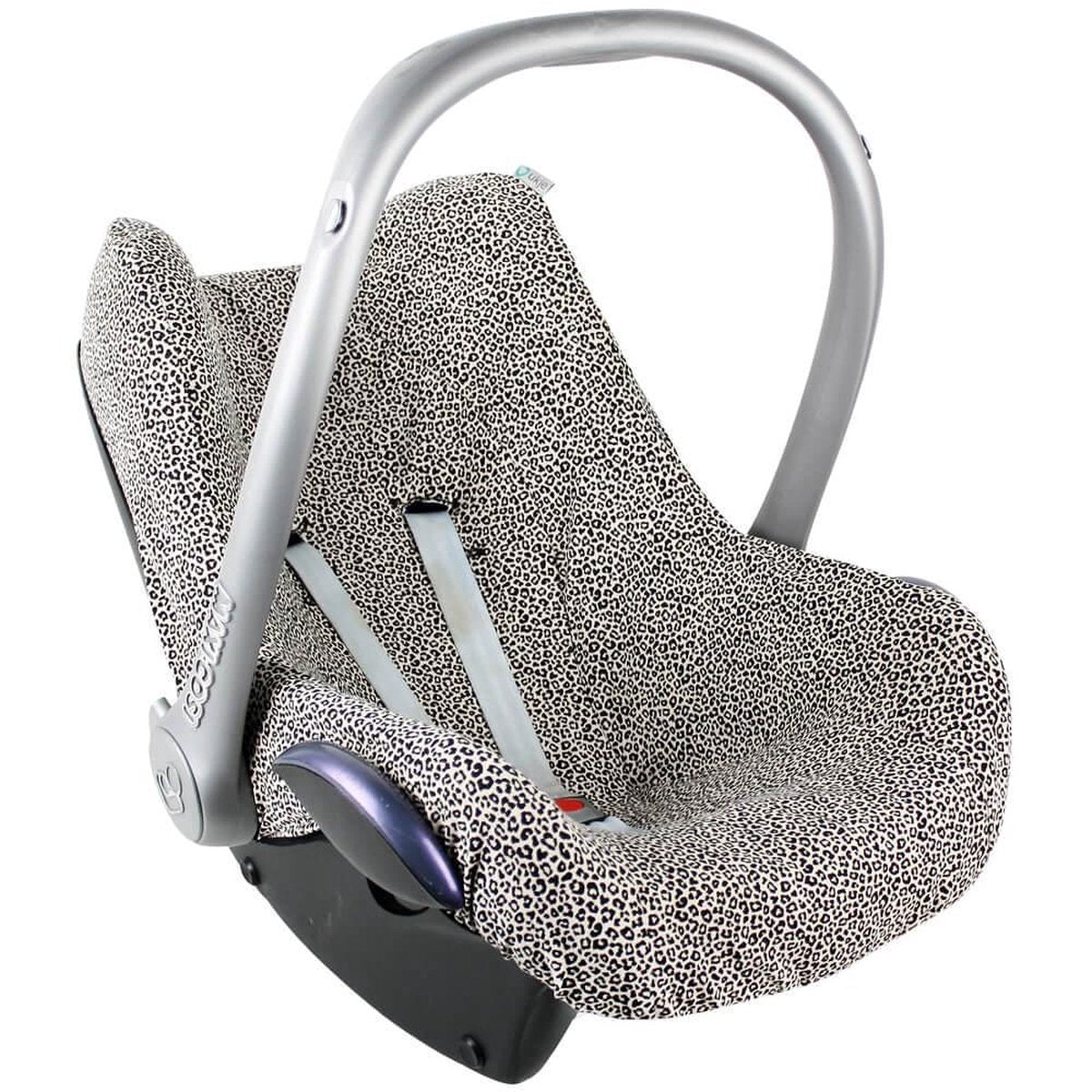 Ukje Hoes voor Maxi-Cosi Cabriofix Pebble - Perfect fit - Luipaard
