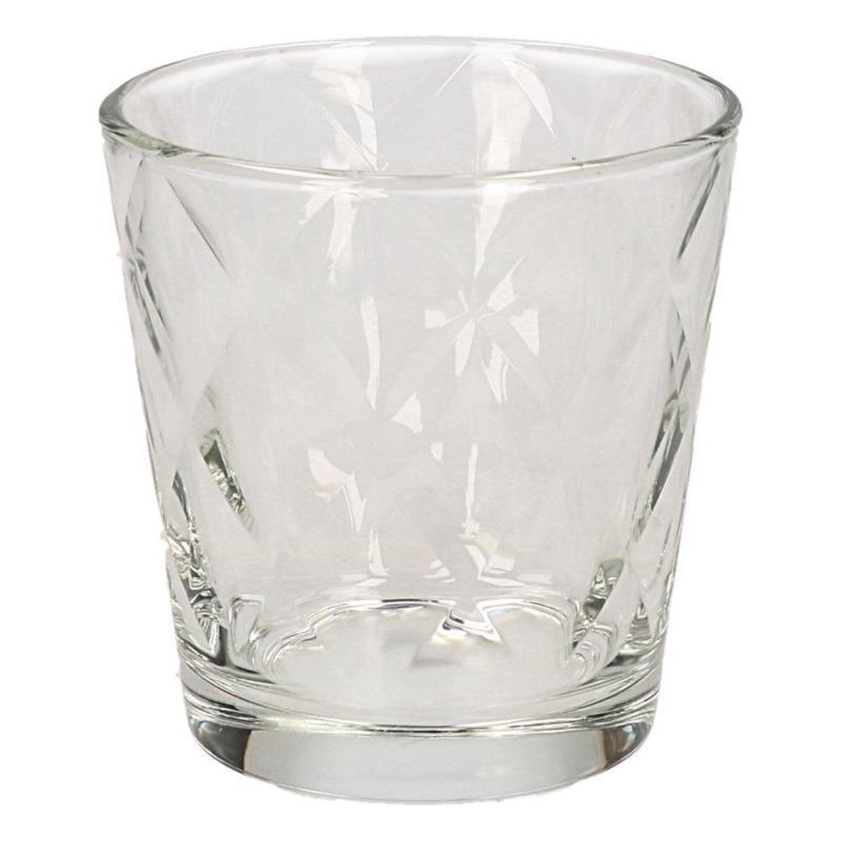 3x Kaleido waterglazen set 240 ml transparant - Keukenbenodigdheden - Glazen - Drinkglazen