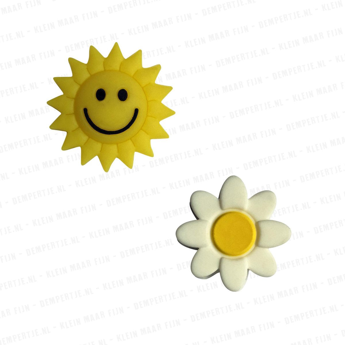 Dempertje.nl - Tennisdemper 2 stuks - Natuur COMBI - #014 #064