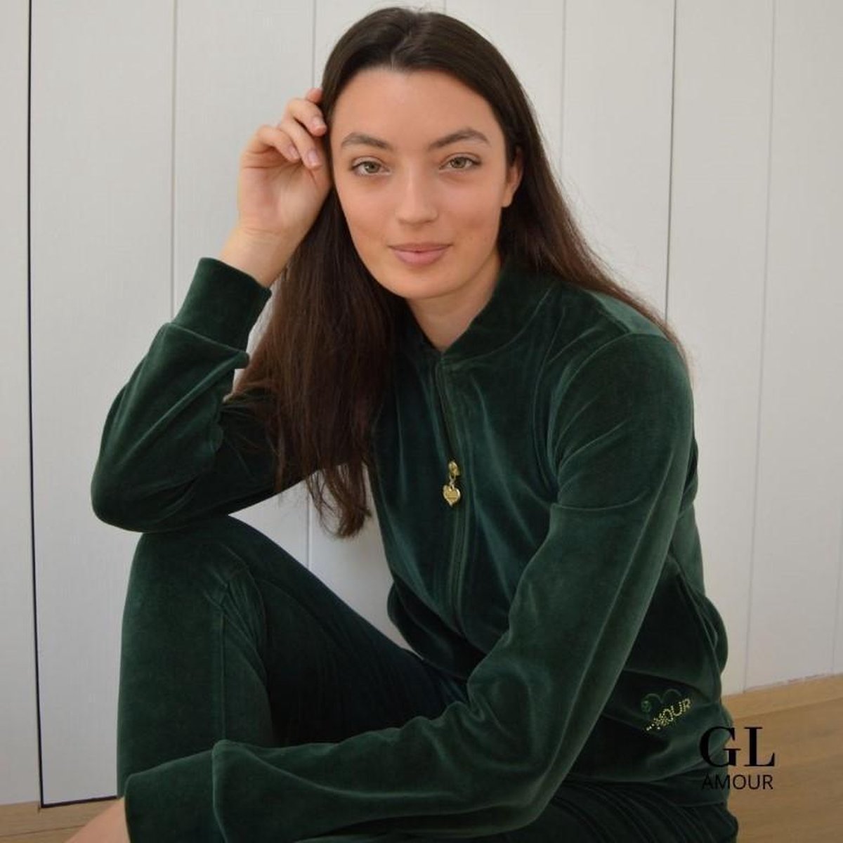 X Loungewearset Smaragd - maat S