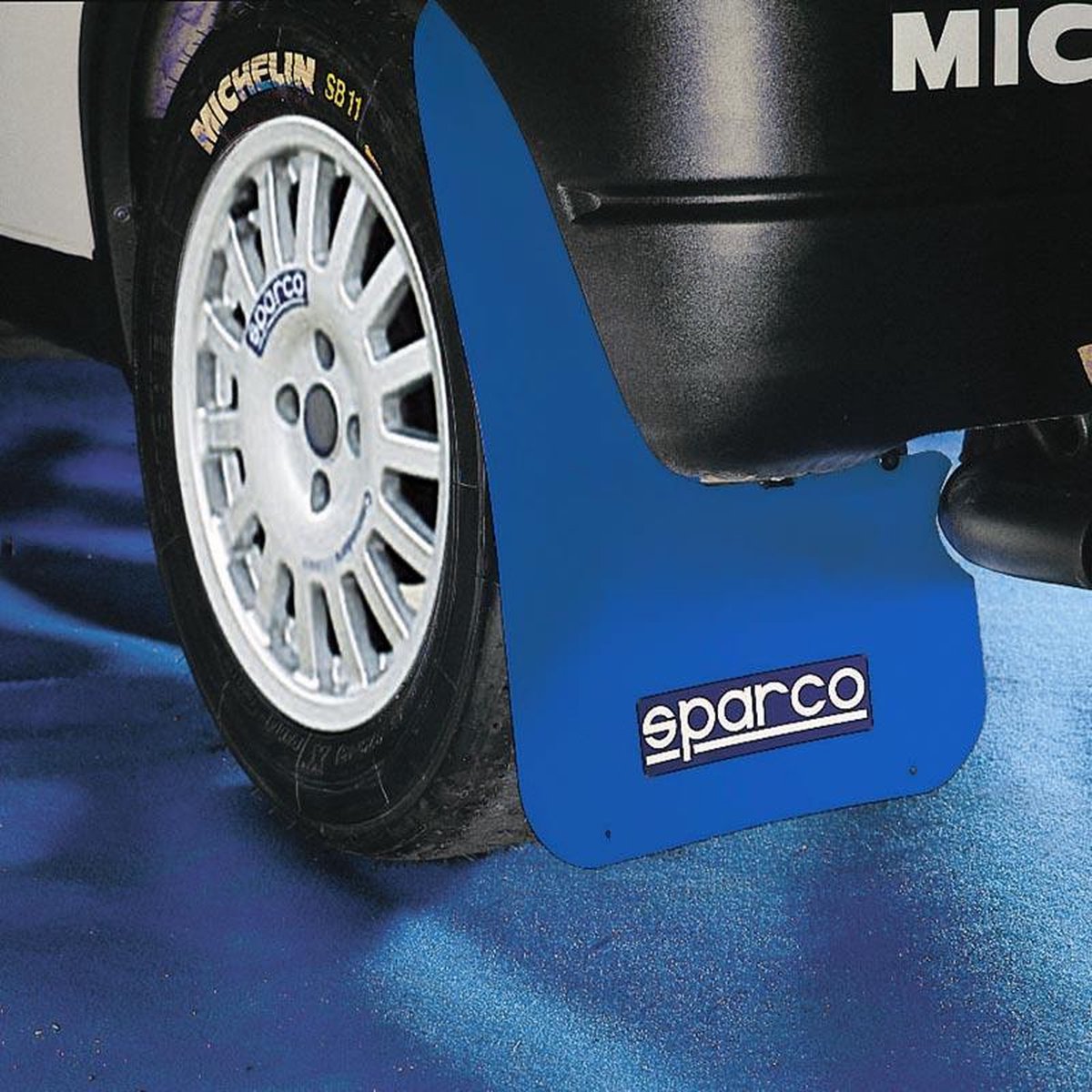 Sparco Universele spatlappen 'Large' - Blauw