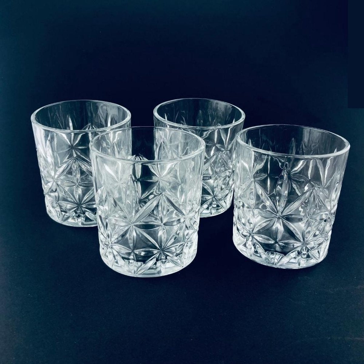 Orange85 Whiskey Glazen - Set van 4 - Kristal - Stijlvol - 230 ml - Dik glas - Stevig - Sierlijk