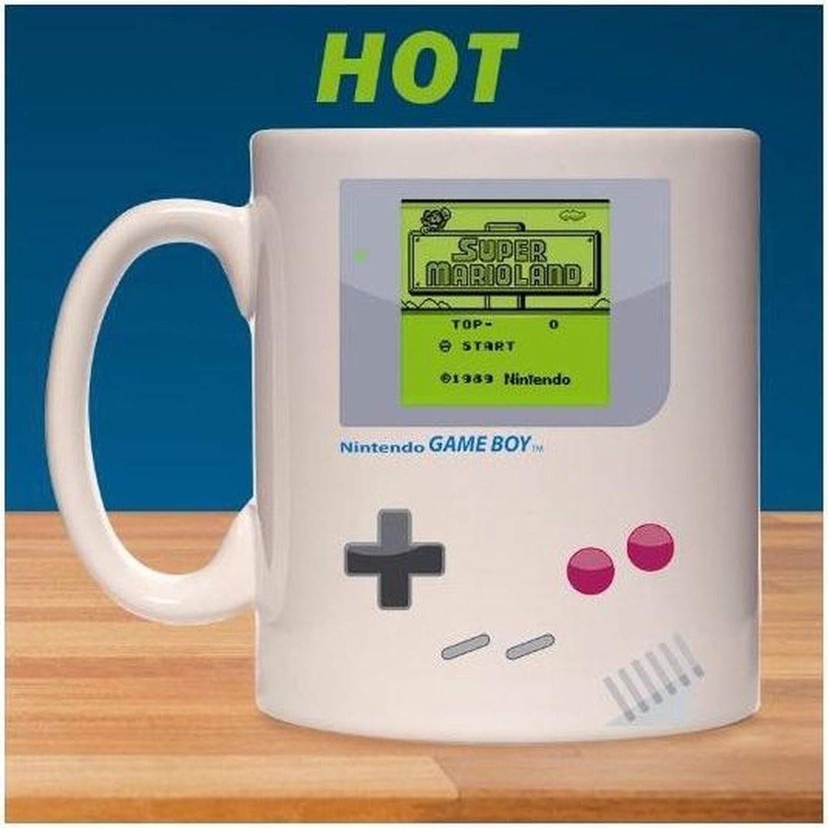 Nintendo Game Boy warmte beker