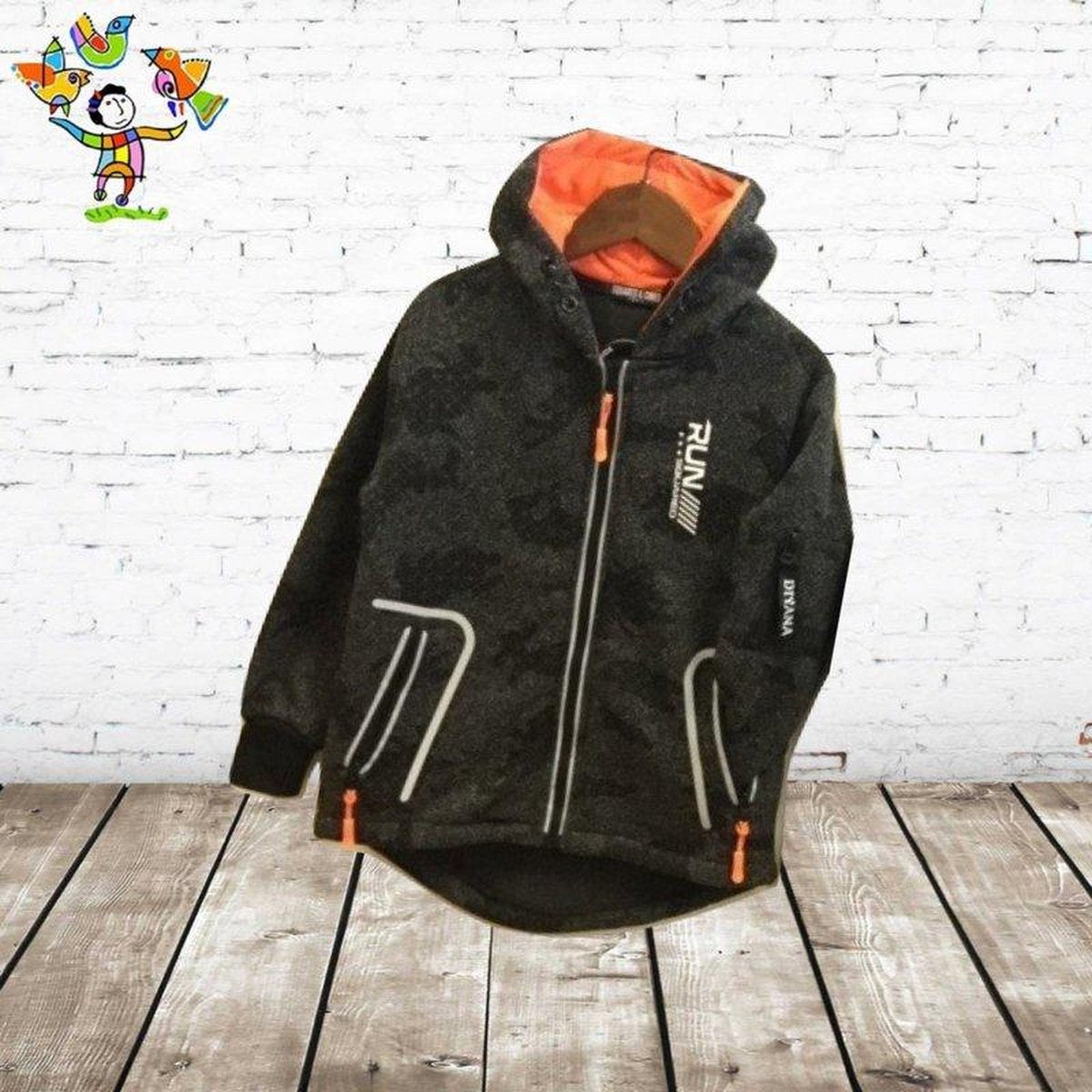 S&C Vest Squared en Cubed G017 zwart 122/128
