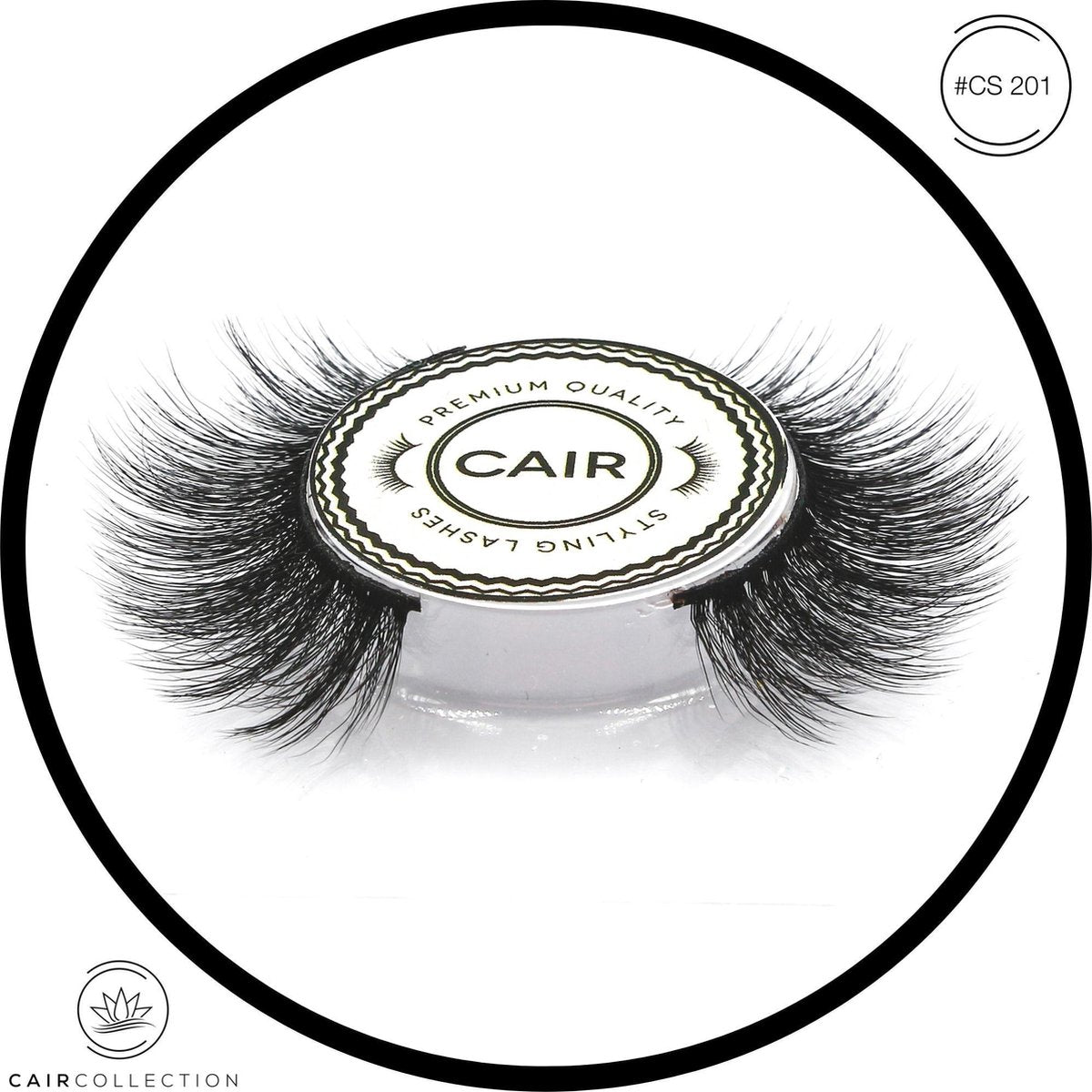 CAIRSTYLING CS#201 - Premium Professional Styling Lashes - Wimperverlenging - Synthetische Kunstwimpers - False Lashes Cruelty Free / Vegan