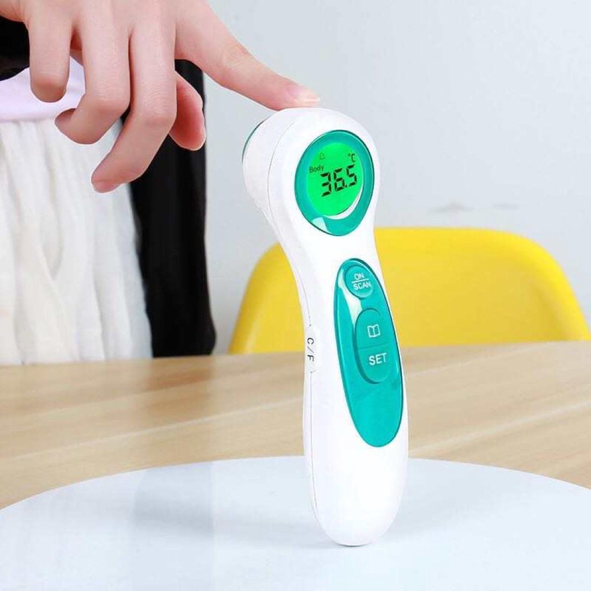 Infrarood thermometer- Koorts- Contactloos- Thermometer lichaam