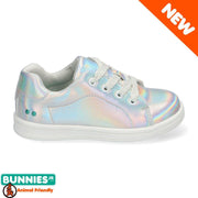 Bunnies Jr 220141 Lage sneakers - Meisjes - Zilver - Maat 23