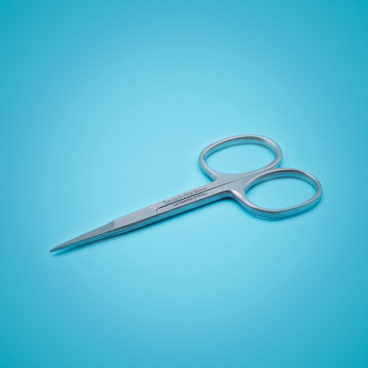BeautyTools Professioneel Wenkbrauw schaartje / Wenkbrauw Trimmer/ Eyebrow Scissor - Recht snijvlak - 10 cm (NS-0799) INOX
