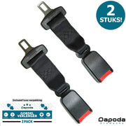 Dapoda® Gordelverlenger voor auto – Veiligheidsgordel Maxi Cosi – Universeel – 2PACK
