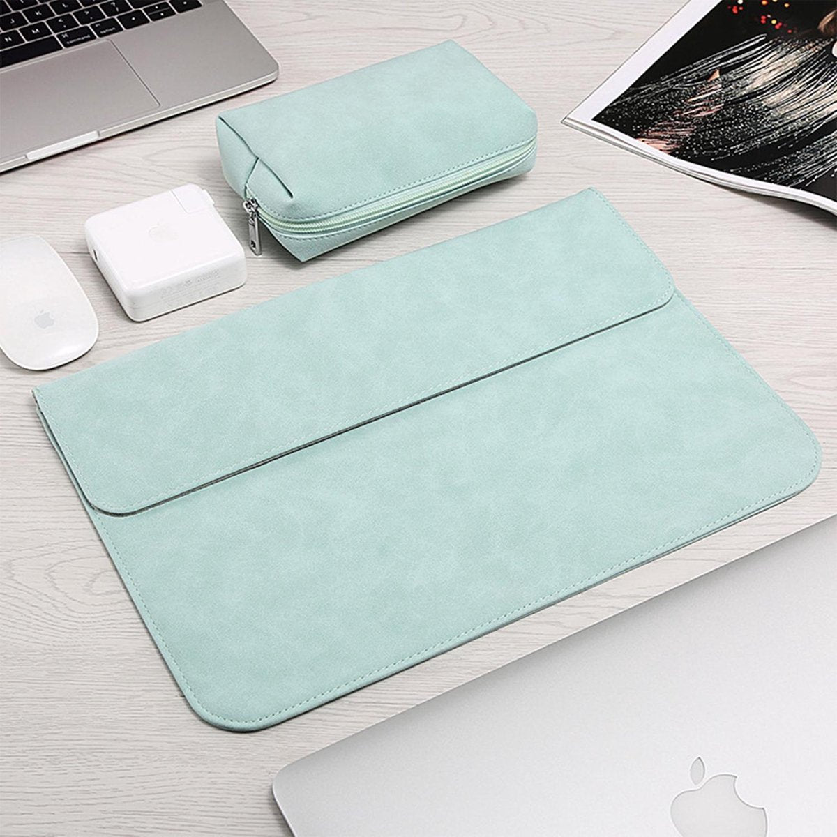 Extra Dunne Laptoptas - Laptop Sleeve - 15.4 inch - Inclusief Opberghoesje