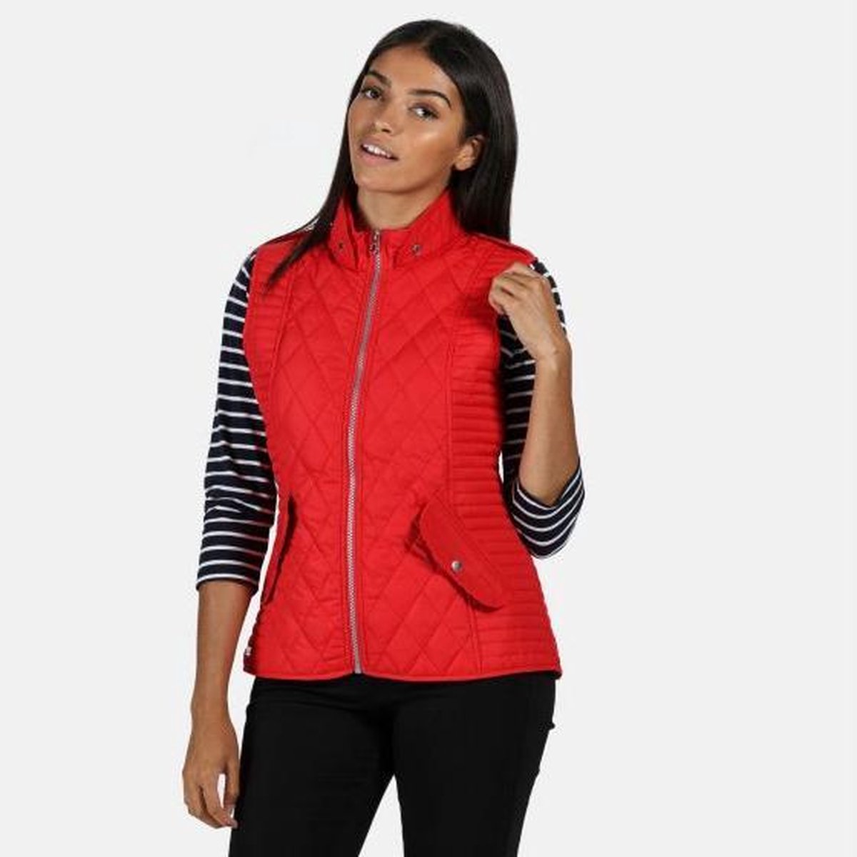 Regatta - Women's Carita Quilted Insulated Gilet - Gilet - Vrouwen - Maat 36 - Rood