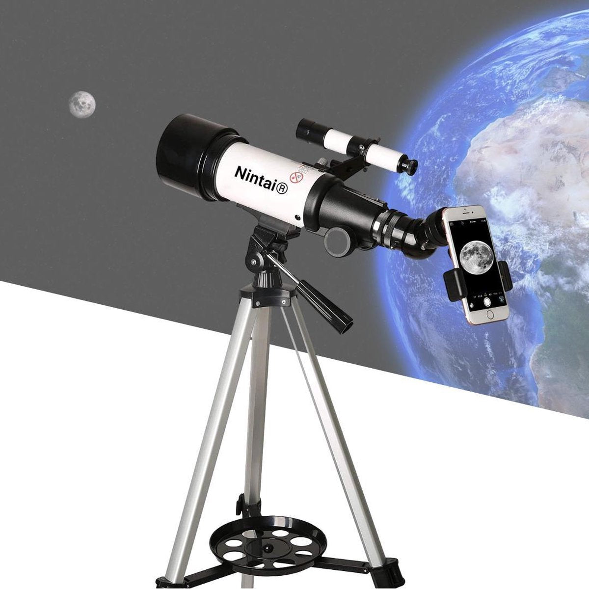 Nintai® Dreamscape - Telescoop - Sterrenkijker - Inclusief telefoonhouder en handige opbergtas