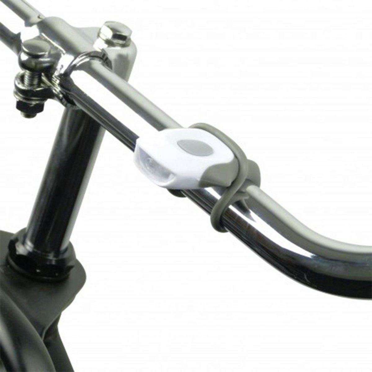 Dresco Fietsverlichtingsset - Frog Lights - LED - Grijs