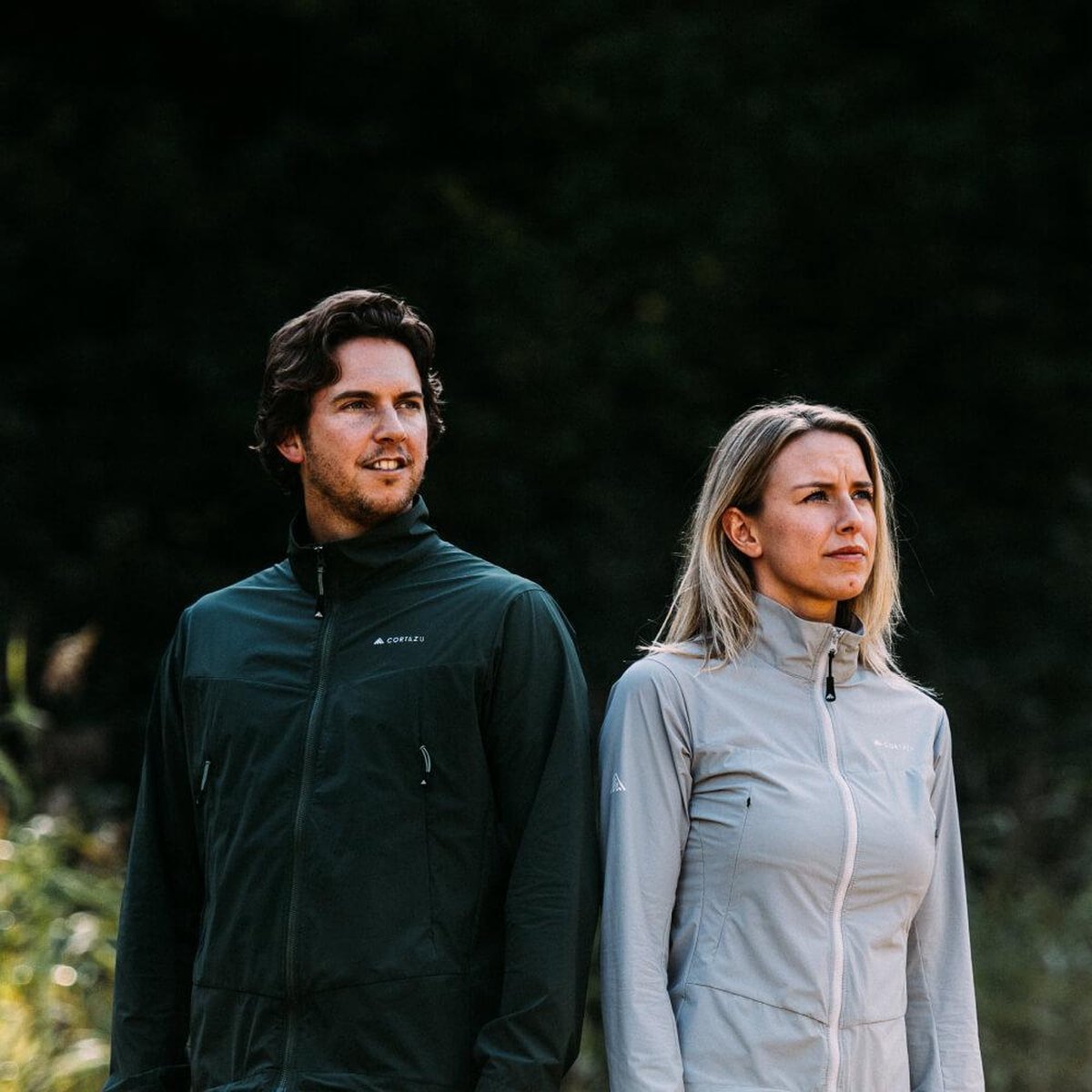 Stretch Jas (all season) Donker Groen | Dames