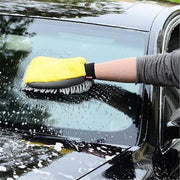 Dubbelzijdige Microvezel Handschoen-Waterdicht Wasstraat handschoen-Washandschoen - Schoonmaak Handschoen-Microvezel - Microfiber