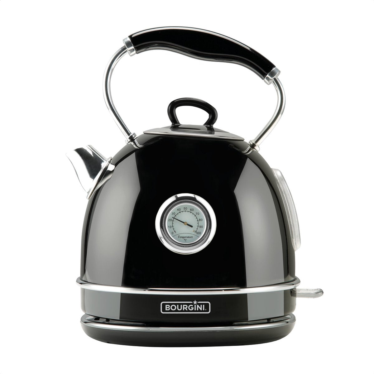 Nostalgic Thermo Kettle Black 1.7L