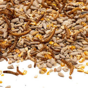 Strooivoer High Energy Plus met meelwormen - Onkruidvrij - 10 KG