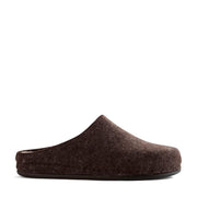 Travelin Be-Home Sloffen - Wollen Pantoffels - Heren - Donkerbruin - Maat 40