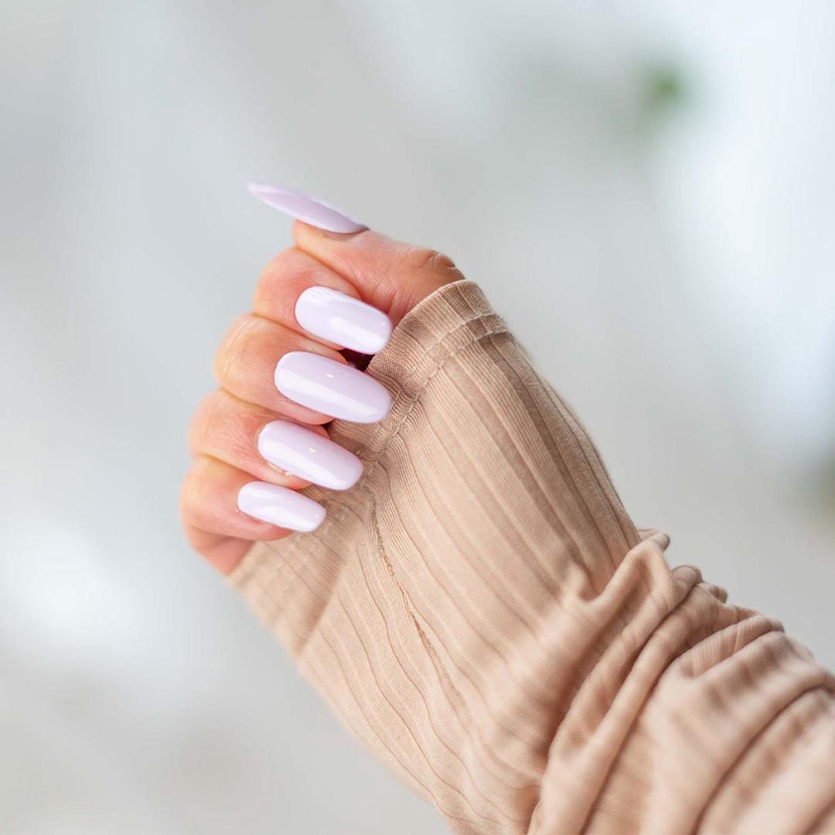 Colores Violetta - Nepnagels - Ovaal lang - Handgemaakt - Lila