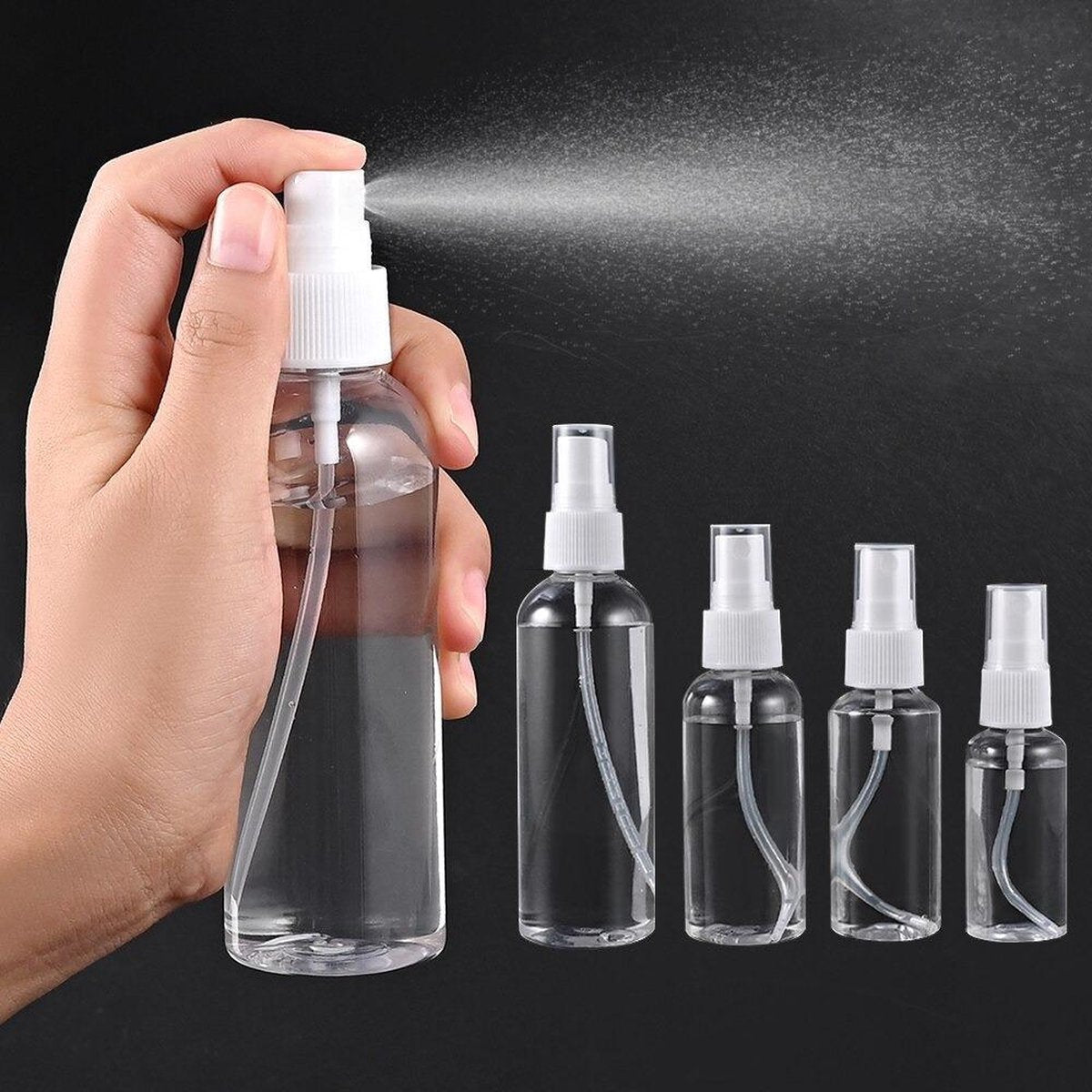 Sprayflesje 50 ML - Sprayflacon - Verstuiver - Spraybottles