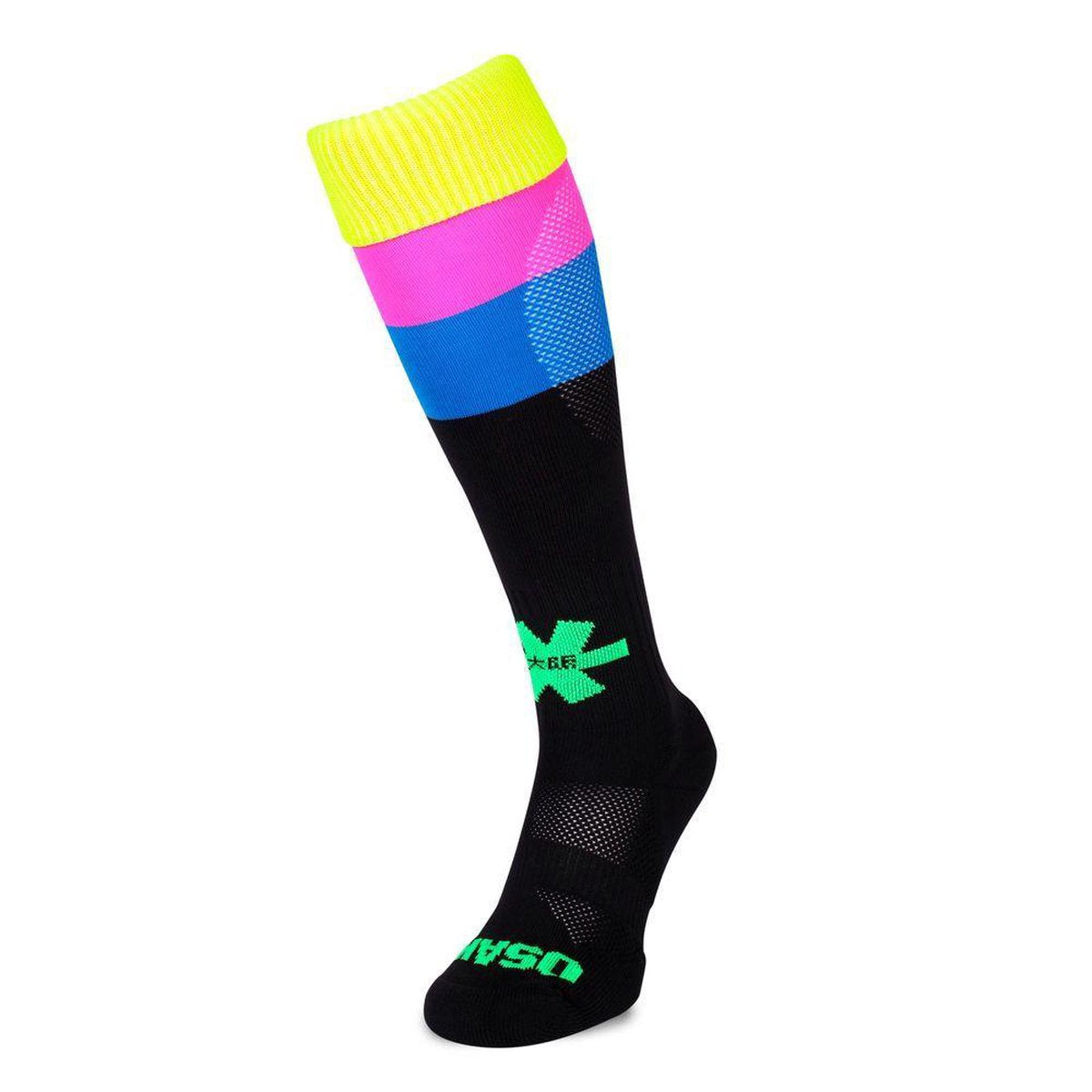 Osaka Fluo 2 Hockeysokken - Sokken  - zwart - 41-44