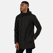Regatta - Men's Macarius Waterproof Hooded Parka Jacket - Jas - Mannen - Maat XL - Zwart