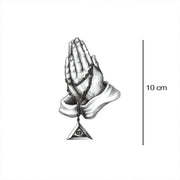 Biddende handen plaktattoo | 2 stuks