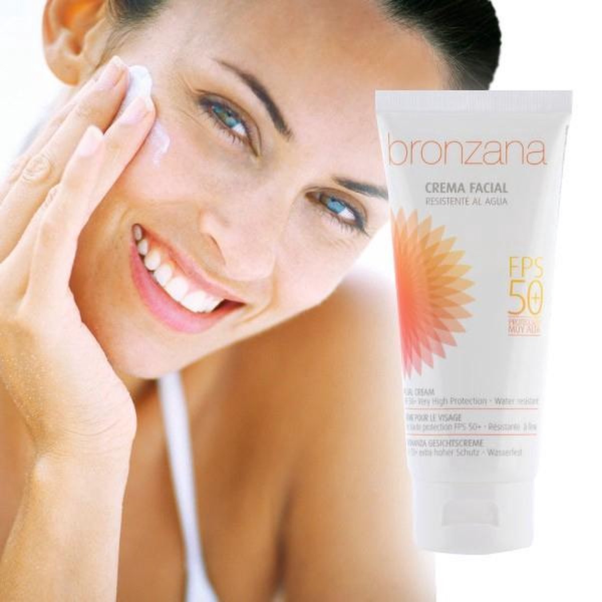 Bronzana Zonnebrandcrème voor Gezicht SPF50