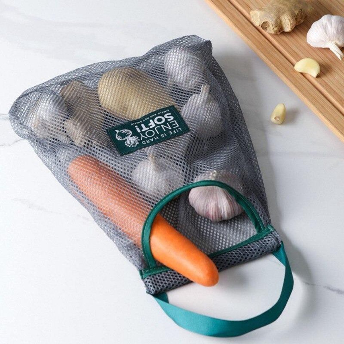 kitchen Mesh Bag-Fruit & Groente Netje-Herbruikbare Groente en Fruit Tas-Aardappel