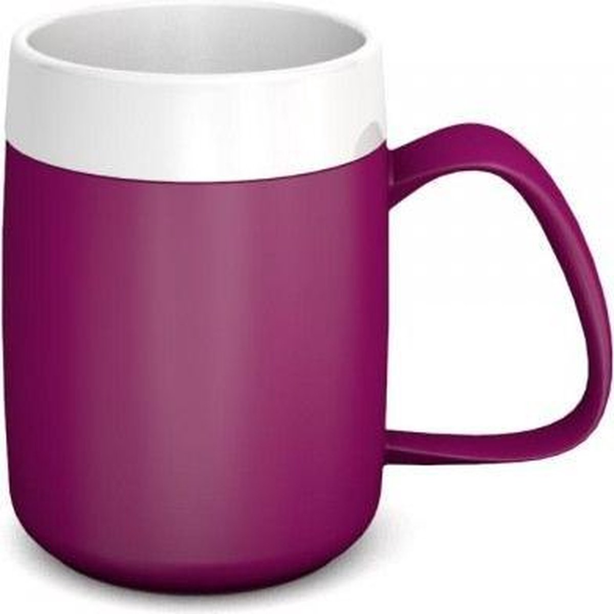 Thermo Drinkbeker met Handvat 260 ml - Paars