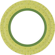 Duni Feestborden Rice 22 Cm Groen/wit 10 Stuks