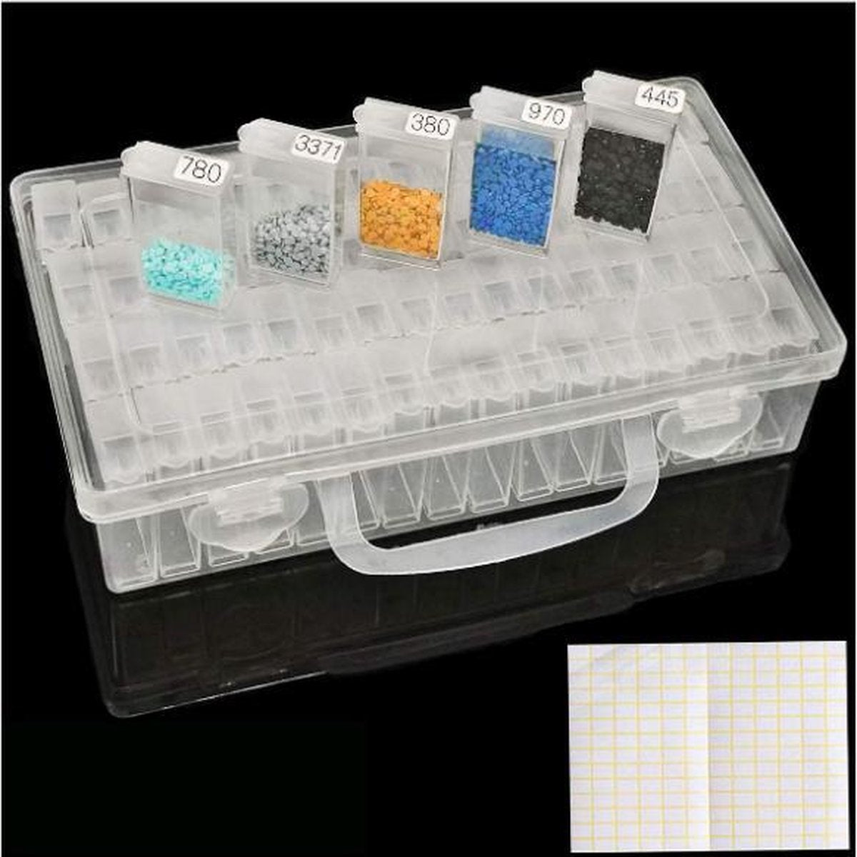 Joyage Diamond Painting Opbergdoos 64 stuks