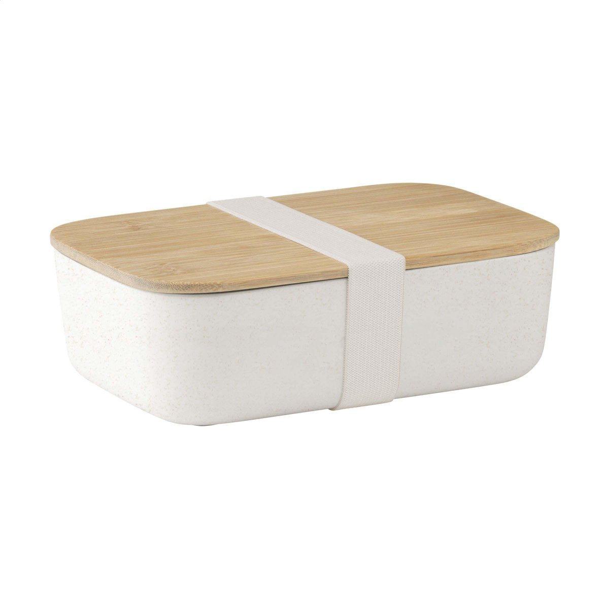 Retulp Ecobox - Lunchbox - Bamboe - Wit - Lunchbox volwassenen
