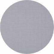 MixMamas Rond Tafelkleed Gecoat - Ø 180 cm - Ruitje - Grijs