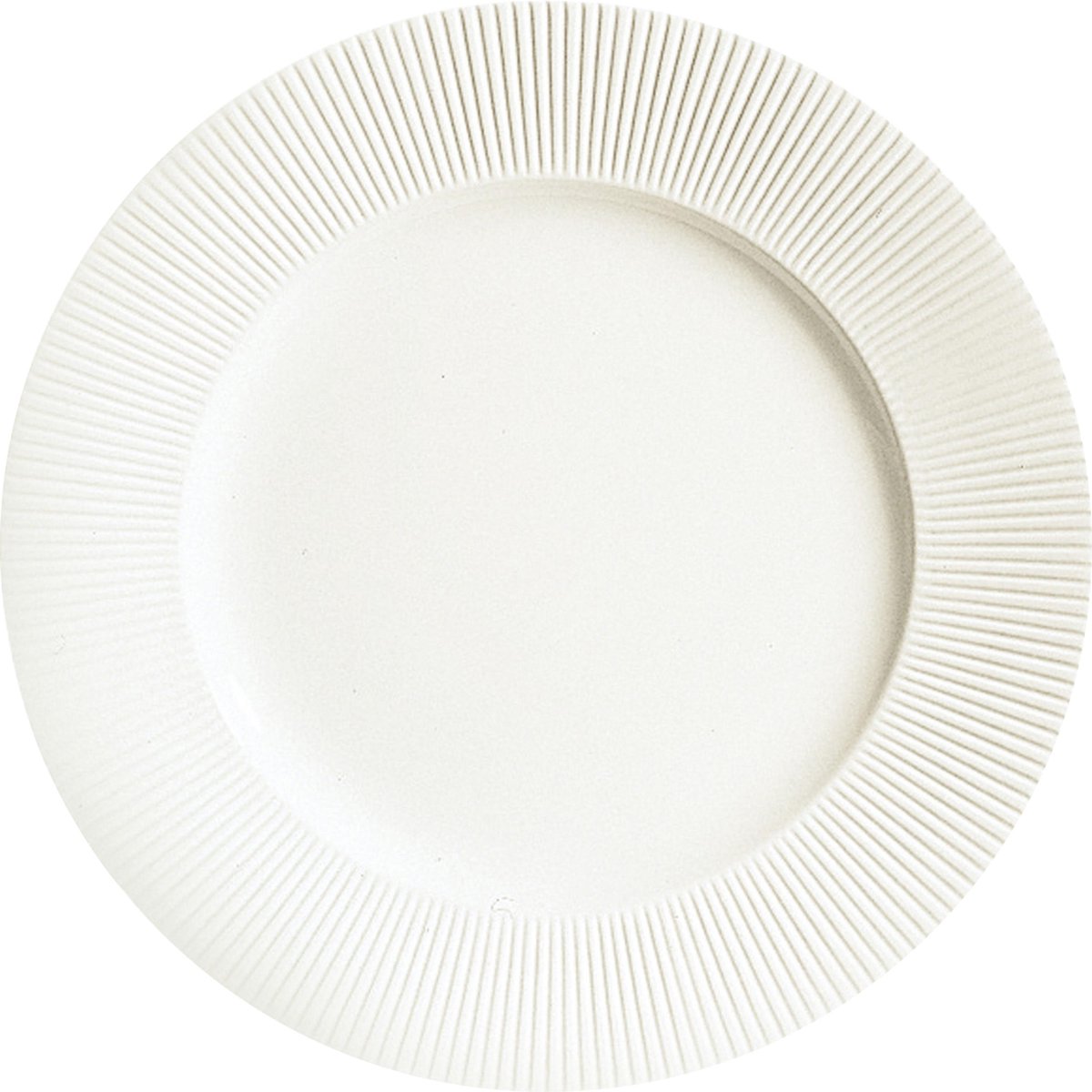 Chef&Sommelier Ginseng Bord - Porselein - Rond - Ø 31 cm - Wit