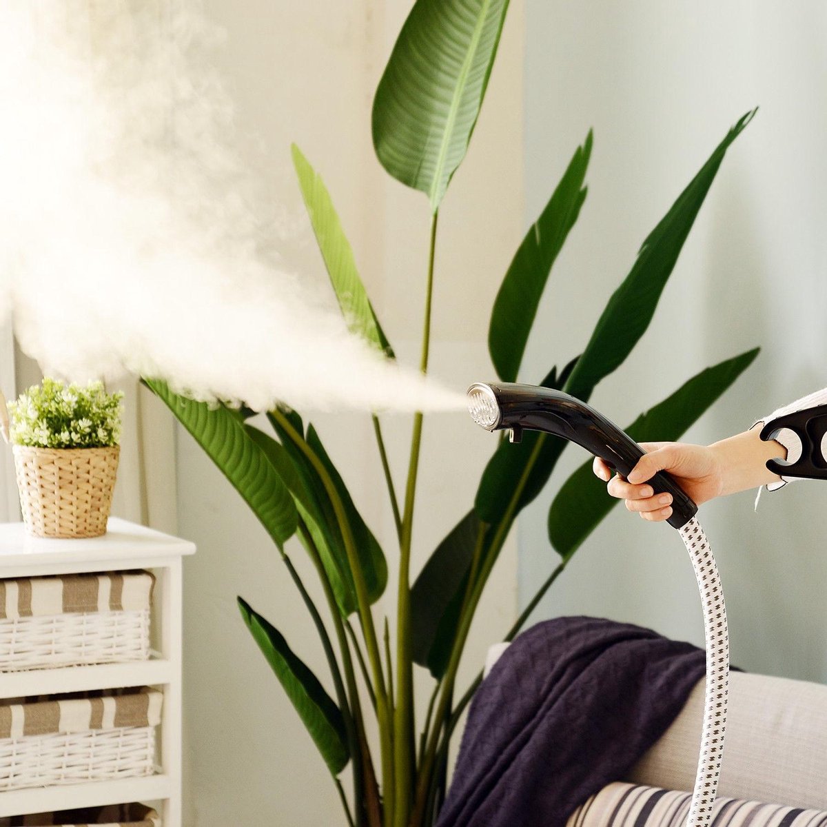 HOMdotCOM Verticale kledingstomer 1800W 1