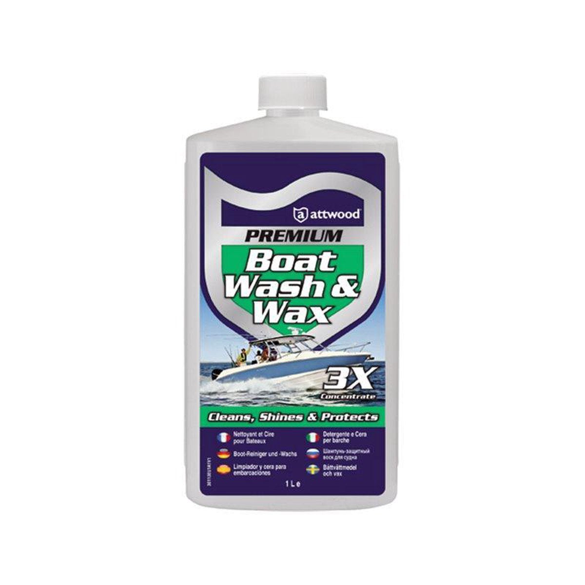 Attwood - Boot shampoo en wax 1L