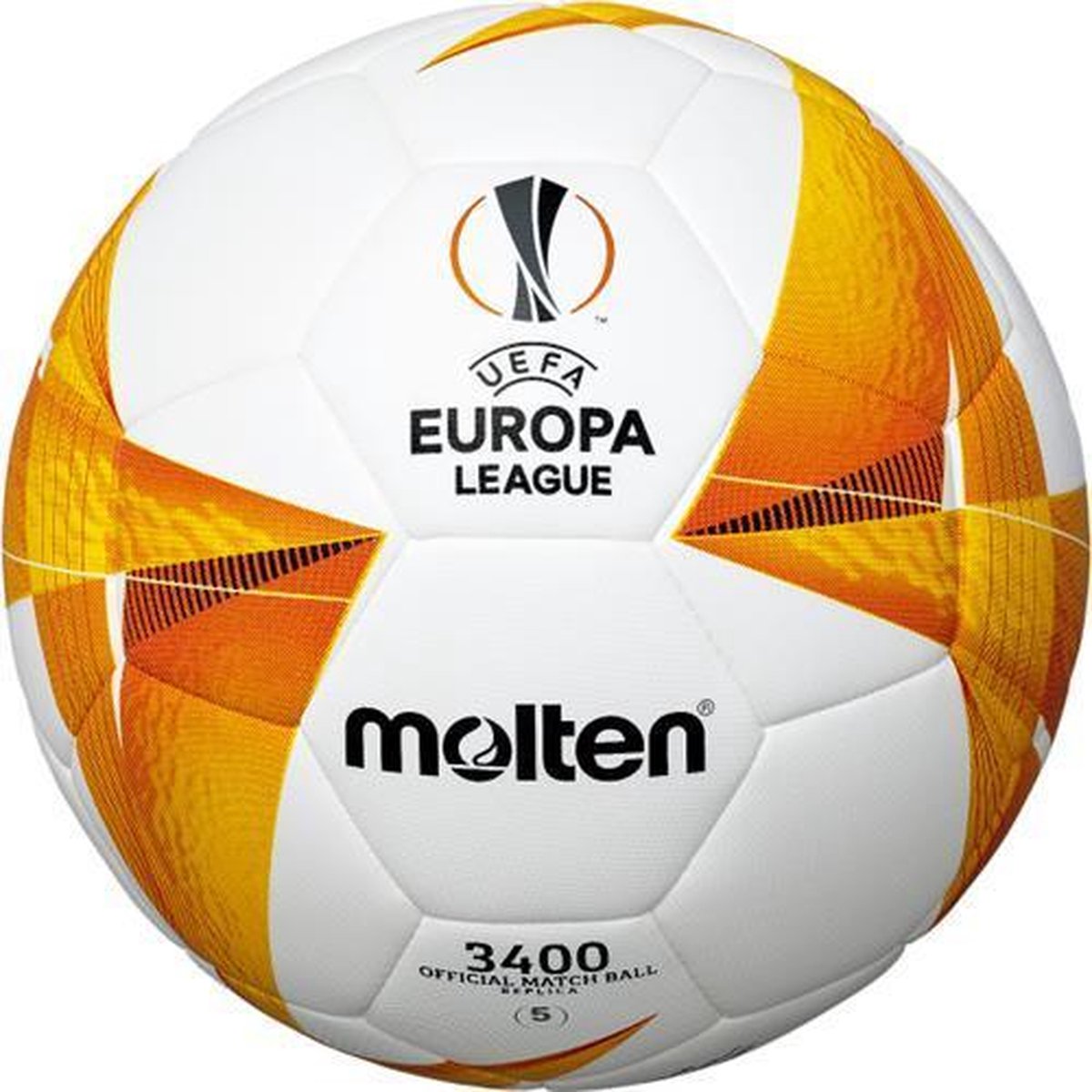 Molten Voetbal Uefa F5u3400 Latex/polyurethaan Maat 5