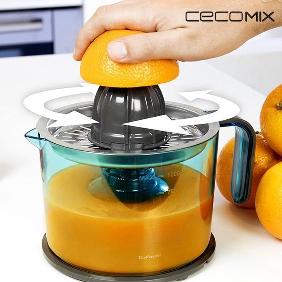 Cecotec Inox 4069 1 L 40w Electric Juicer