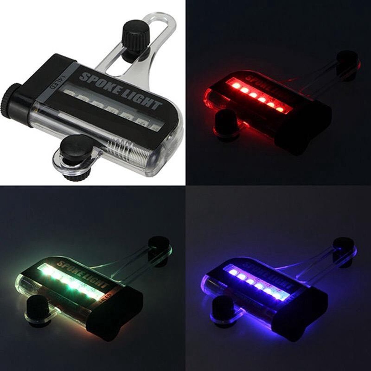 2 Stuks LED Fietswiel Spaak Licht Kinderen-Spaakverlichting/Fietswielverlichting