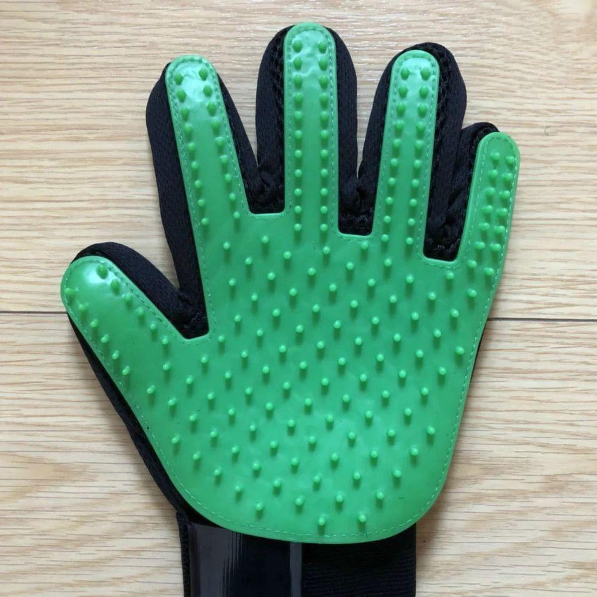 Premium borstel handschoen voor dieren - Vachtverzorging voor kat/hond/konijn/cavia - Handschoenborstel - Kattenhandschoen