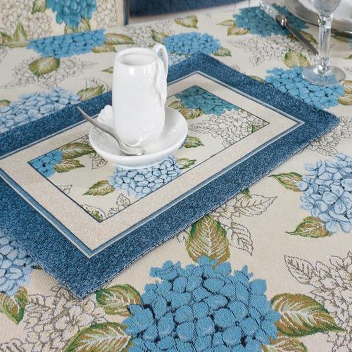 Placemat- luxe gobelin - Hortensia C