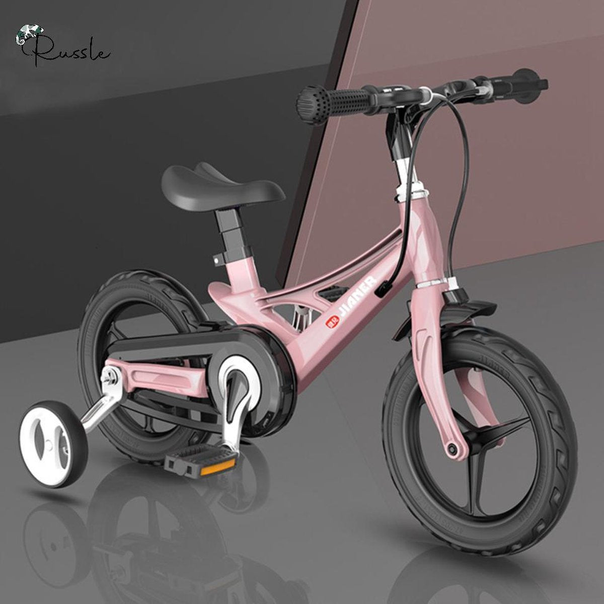 Fiets Pastel Roze 12 Inch