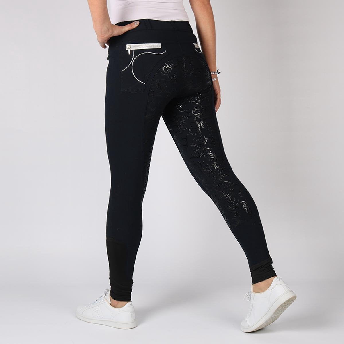 Epplejeck Rijbroek  Frederique Siliconen - Dark Blue - 44