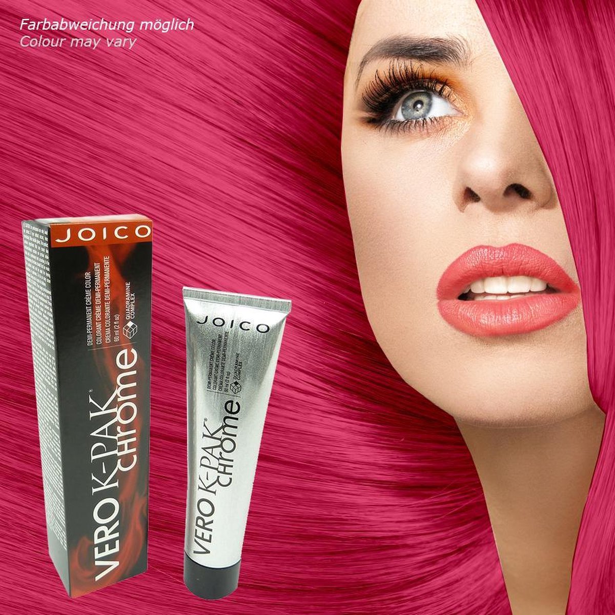 Joico - Vero K-PAK Chrome Demi Permanent RRV Really Red-Violet Haarkleur