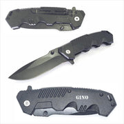Mes Met Naam Gravering -  Gino