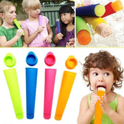 Siliconen Waterijs Vormen (Set 4 Stuks) - Icelolly Pop – IJslolly – IJsvormpje - IJsstokjes - Zelf IJs Maken – Popmaker – Ice Molds – Calippo IJs