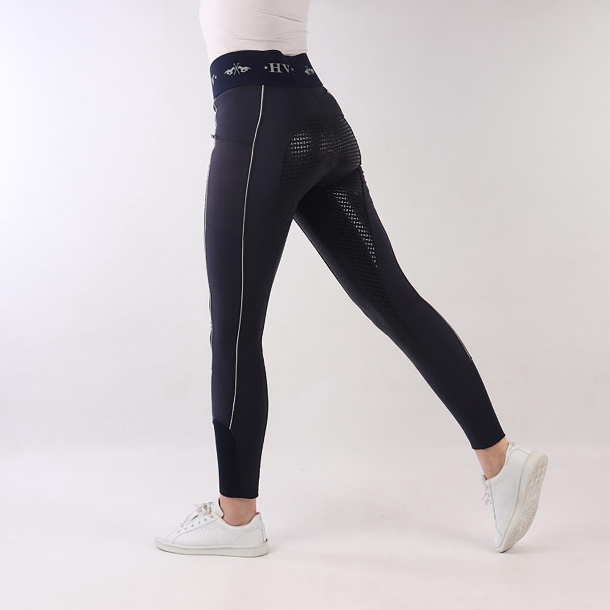 Hv Polo Rijlegging  Sporty Full Grip - Dark Blue - 38