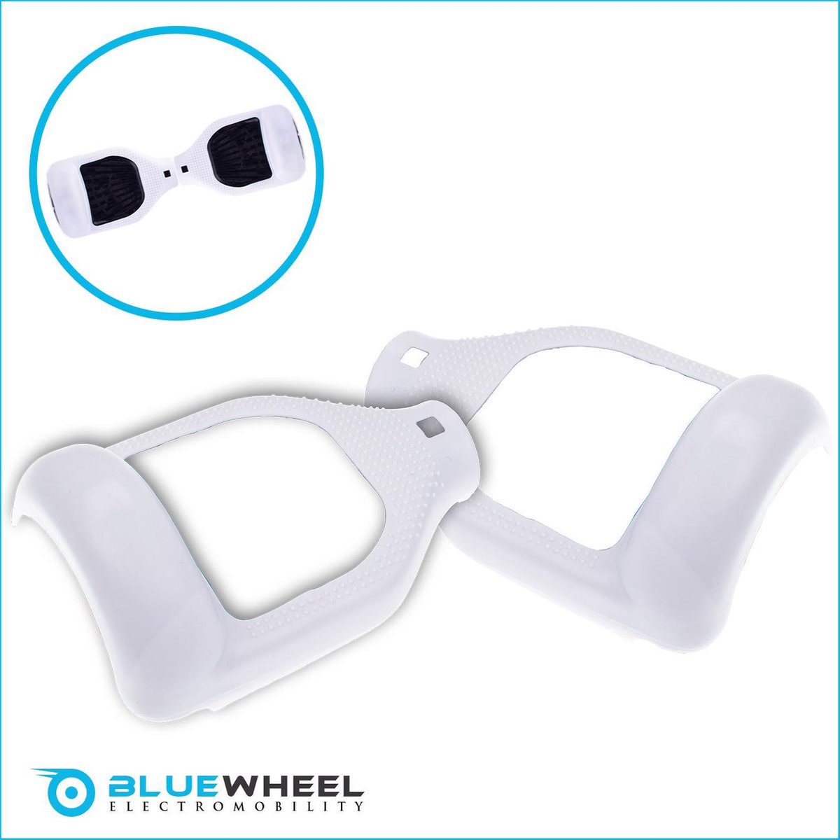 Bluewheel siliconen beschermkap - beschermhoes voor hoverboards
